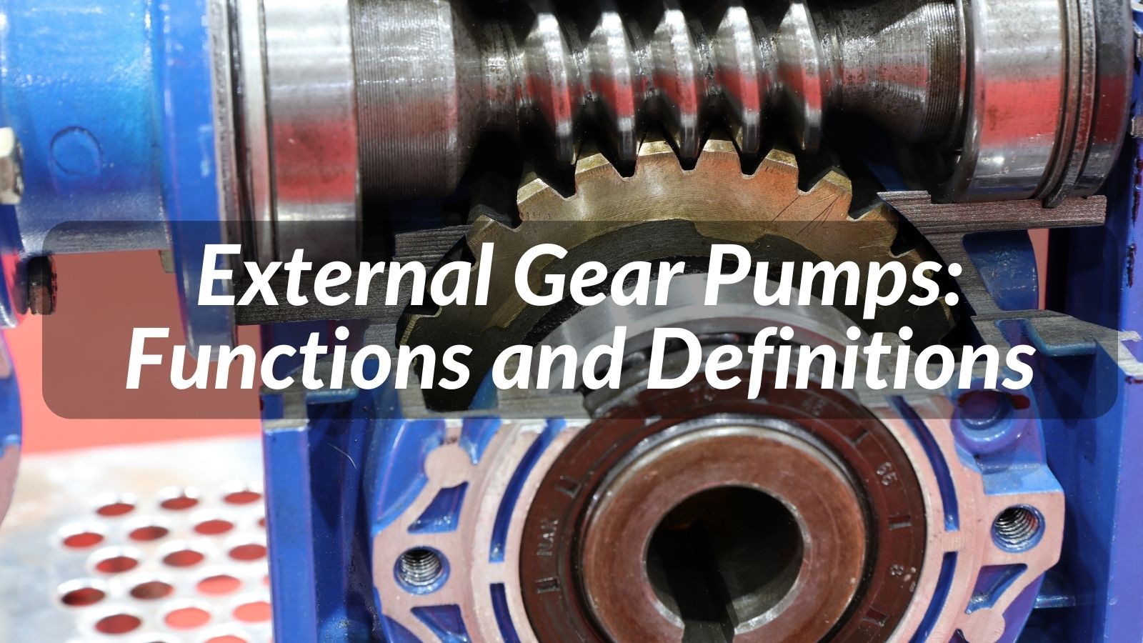 how gear pumps work