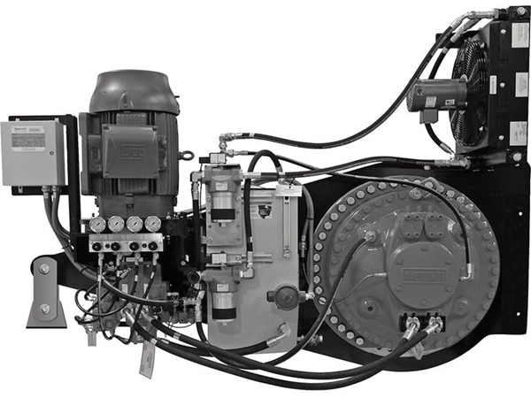 Hägglunds Torque Arm Drive System - TADS, Hydraulic direct drive system